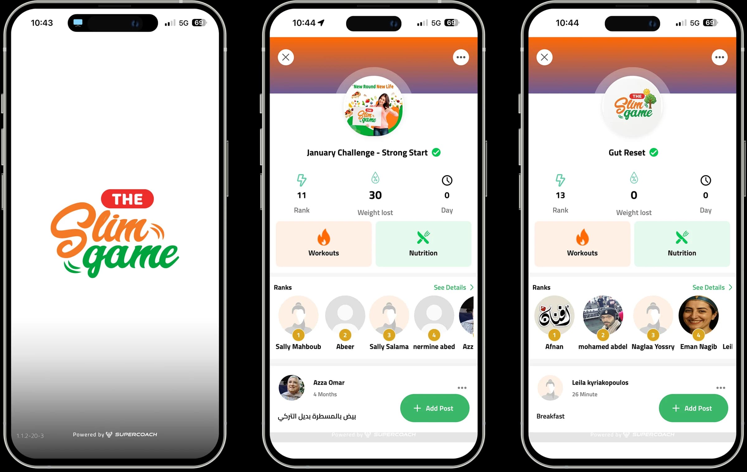 Dr. Kareem’s client program — 500+ custom meals, water and steps tracking
