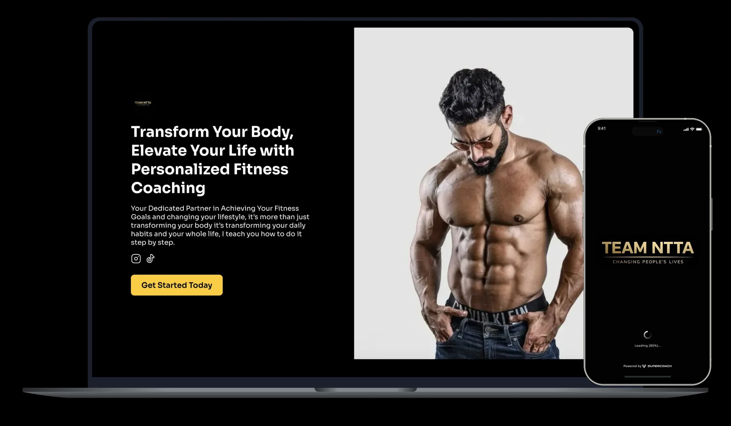 Team NTTA client list inside SuperCoach — 3x active clients