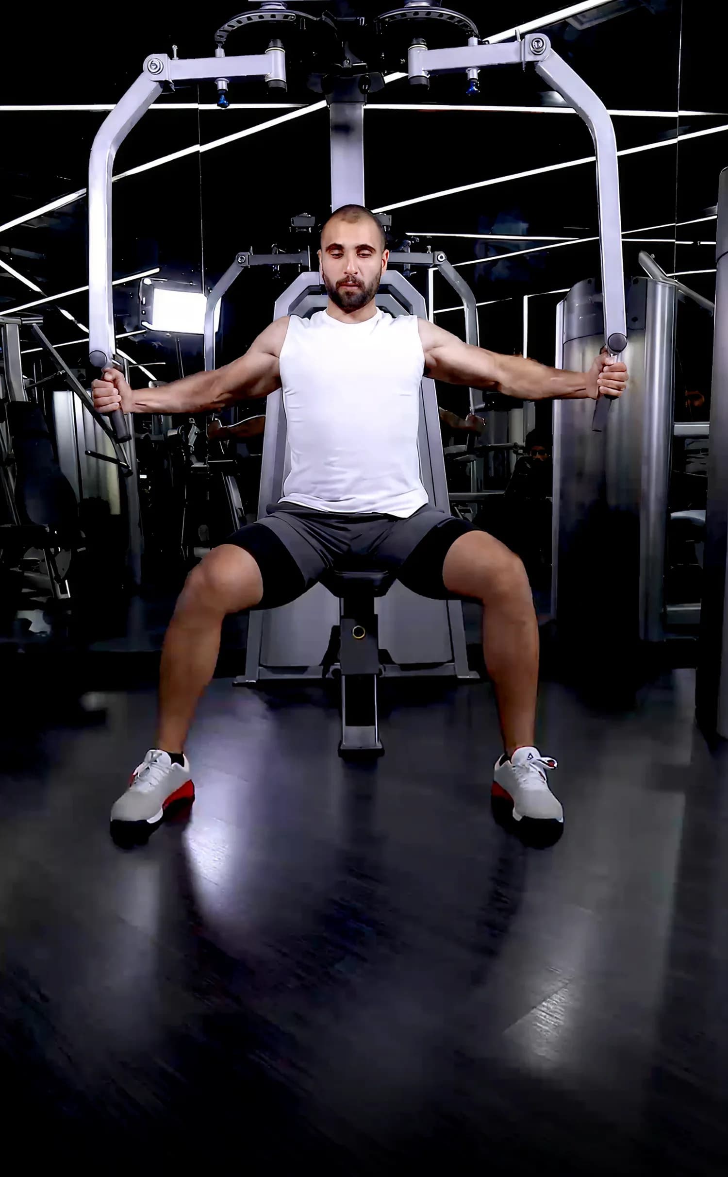 Machine Chest Butterfly